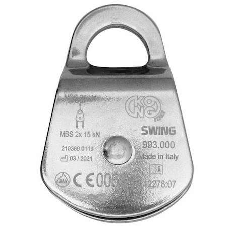 Kong Usa Swing Pulley, Aluminum, Nylon Wheel 993P00100KK
